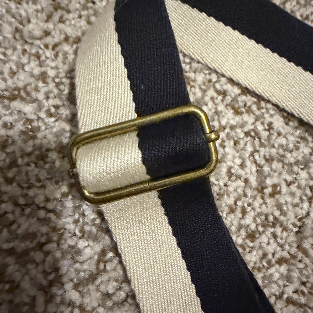 Black and White Adjustable Strap - Picture 4 of 4